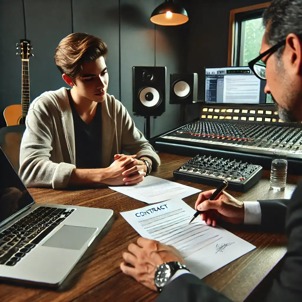 Label Signing How to Negotiate a Record Label Deal: A Step-by-Step Guide | Landry Legal
